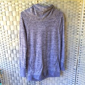 90 Degree Hoodie Top zipper side pockets Size M